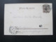 Altdeutschland Württemberg 1899 Postkarte Zum 25 Jährigen Jubiläum Des Lehrinnen Seminars Stuttgart / Studentika - Covers & Documents