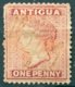 Antigua - 1873/1876 - Yt 4 - Victoria - Oblitéré - 1858-1960 Kronenkolonie