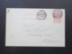 Monaco Ganzsache 1909 Stempel Monte Carlo Principaute De Monaco Gesendet Nach Deutschland Neuwied - Cartas & Documentos