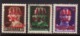 ZANTE 1943 AMMINISTRAZIONE CIVILE GRECA RED OVERPRINT SOPRASTAMPA ROSSA SERIE COMPLETA COMPLETE SET MNH FIRMATA SIGNED - German Occ.: Zante