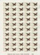 Delcampe - 1964 - Insectes  ( 8 Scn ) FULL X 50 - Full Sheets & Multiples