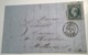 1852 Presidence 25c SUPERBE Signé Scheller Yv.10 Lettre ANGERS 1854 (47 Maine & Loire) / France Cover - 1852 Louis-Napoléon