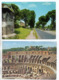 ITALIE . ITALIA . ROMA . " VIA APPIA ANTICA " & " INTERNO COLOSSEO " . 2 CPM - Réf. N°23253 - - Collezioni & Lotti