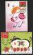 2018 R.O CHINA(Taiwan)- Maximum Cards -New Year's Greeting  ( 2 Pcs/set) - Cartes-maximum