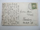 SCHWABACH, Seltenen Karte Um 1911 Mit Marke + Stempel - Schwabach