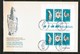 NEW HEBRIDES---British    Scott  # 258 VF USED SHEETLET On FIRST DAY COVER (FDC) (FF-52) - Brieven En Documenten