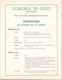 Magazine Tijdschrift - Kracht - Programma Congres Politieke Gevangenen - Gent 1953 - Guerre 1939-45