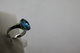 A60025 - Anello In Argento Sterling Con Zircone CZ Misura 6 - Bagues