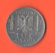 Albania 1 Lek 1939 Occupazione Italiana War Currency Italian Occupation - Albanie