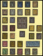 & 1876-1900, Sage, Collection De Timbres Neufs, Obl, Lettres Dont Nuances, Oblitérations, Variétés Preséntée Sur Pages D - Collections