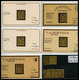 Delcampe - & 1886-1900, SAGE: Beau Stock Neuf Et Oblitérés Presenté Sur Fiches Individuelles Dont Oblitérations, Bandes, Blocs, Nua - Collections