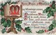 Carte Postale Ancienne De Vœux/Love Peace & Gladness/TUCK/Omaha/Nebraska/Montréal/1908       CVE163 - Anno Nuovo