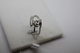 Delcampe - A60042 - Anello In Argento Sterling Incastonato Con Pietre A Forma Di Cuore - Ring