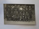 ERNEE (53) Carte Photo Hopital Militaire Guerre 1914-18 Groupe De Soldats Gros Plan - Ernee