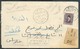 15m. Farouk Obl. Sc CAIRO 20 Jan. 1937 On Registered Cover Internal Mail, Hs RETOUR A L'ENVOYEUR + (on Back) UNCLAIMED N - Briefe U. Dokumente