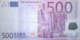 500 EURO BELGICA(Z), T001 Año 2002,DUISEMBERG - 500 Euro