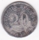 Empire. 20 Pfennig 1873 D (MUNICH) , En Argent - 20 Pfennig