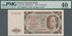 Poland / Polen: 10 Zlotych 1948, P.136, Serial Number C0639365, PMG Graded 40 Extremely Fine, Optica - Pologne