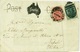 AUSTRALIA - NEWCASTLE - BELMONT LAKE MACQUAIRE - EDIT R.H. HUNTER - STAMPS - MAILED TO ITALY - 1900s  (7268) - Newcastle