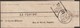 Tahiti 1884, Bande-journal à 5 C, Par Manque De Timbres Disponibles. La Cloche, Cercle Militaire, Rue De Rivoli, Papeete - Lettres & Documents