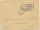 SPM - 1926 -  AFFR. PP TAMPON PROVISOIRE Sue ENVELOPPE => AMANVILLERS (MOSELLE) - Storia Postale