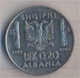 Albanien KM-Nr. : 29 1939 R Vorzüglich Stahl 1939 0,20 Lek Italienische Besetzung (9157923 - Albanie