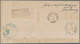 Deutsches Reich - Brustschild: 1872, Großer Schild 1 Gr. Karmin Doppelprägung Des Mittelstückes Auf - Ongebruikt