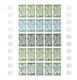 Delcampe - Afar Und Issa: 1969/1977, IMPERFORATE COLOUR PROOFS, MNH Collection Of 52 Complete Sheets (=1.200 Pr - Autres & Non Classés