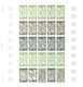 Delcampe - Afar Und Issa: 1969/1977, IMPERFORATE COLOUR PROOFS, MNH Collection Of 52 Complete Sheets (=1.200 Pr - Autres & Non Classés