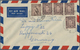 Alle Welt: 1945/1955 (ca.), Accumulation With About 130 Covers Incl. A Few Postal Stationeries With - Collections (sans Albums)