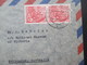 DDR Fünfjahrplan 1962 Luftpostbrief Nach Melbourne Australien Firmenumschlag Deutsches Entomologisches Institut Berlin - Brieven En Documenten