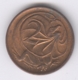 AUSTRALIA 1980: 2 Cents, KM 63 - 2 Cents