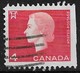 Canada 1963. Scott #404a Single (U) Queen Elizabeth II And Electric High Tension Tower - Einzelmarken