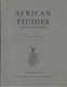 Revue AFRICAN STUDIES - Volume 21 - No 1 - 1962 - Sociologie/ Anthropologie