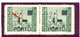 Italy, Yugoslavia - PS No. 10, Type Ia Pair With Error Of Overprint D10W.5-56, Novakovic. - Jugoslawische Bes.: Slowenische Küste