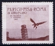 ITALY  AEREA  PARIGI PISA ROMA 1911 VIGNET - Luftpost