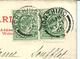 WORTHING - SUSSEX 1905 - Old Postcard - 2 Stamps 1/2p - Worthing