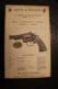 Manuel écrit Anglais - Revolver Smith & Wasson Springfield, Massachusett. A Bangor Punta Company - Verenigde Staten
