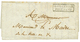 "OCCUPATION De NAPLES" : 1802 Cachet Rare Bau DE NAPLES / PORT PAYE Sur Lettre Avec Texte (défaut). TTB. - Army Postmarks (before 1900)