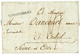 ARMEE DU RHIN : 1808 Cachet Rare LANGENFELD.R.3 Sur Lettre Avec Texte Daté "ARMEE DU RHIN - PAYS DE BAYREUTH" Pour La FR - Army Postmarks (before 1900)