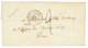 REVOLUTION De 1848: 1848 ST DENIS S SEINE + Taxe 2 Sur Lettre D' Un Detenu Politique Au FORT DE L' EST. TTB. - Army Postmarks (before 1900)
