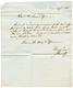 MAROC Via CONSUL De NORVEGE & Et De SUEDE Pour L' ESPAGNE : 1825 Taxe 16 + Cachet Espagnol AND.BAXA Rouge Sur Lettre Ave - Other & Unclassified