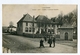 Carte Postale Ancienne Cantal Jussac Le Groupe Scolaire Animé - Jussac