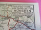 Plan Publicitaire 2 Volets/Ville De Munich & Environs/MÜNCHEN/Hotel Vier Jahreszeiten/Restaurant Walters/1960 ?   PGC319 - Transports
