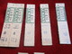 7 Tickets Anciens  Usagés  /BUS / LE MANS / Différents ( 5 Verts , 2 Bleus   /Vers 1930-1950  TCK13 - Europa