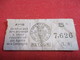 Ticket De TRAMWAY Ancien Usagé/ Cie Des Tramways De ROUEN/ 5 C / RETOUR/Vers 1920-1940                            TCK114 - Europa