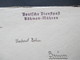 Deutsche Dienstpost Böhmen Und Mähren Budweis + Stempel L2 Absender RAD Abt. K3/390 Budweis Fliegerhorst Mit Inhalt!! - Cartas & Documentos