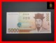 KOREA SOUTH 5.000 5000 Won  2006  P. 55  UNC  AA Prefix - Corea Del Sur