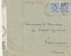 Belgique - Lettre Censurée Deux Fois Belgique Pour La France - Guerre 40-45 (Lettres & Documents)