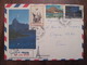 Polynesie 1986 France 1ere Liaison UTA Papeete San Francisco Paris Lettre Enveloppe Cover Par Avion Air Mail 1st Flight - Lettres & Documents